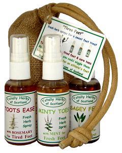  Three Feet spray Bag
 for a sweet feet treat 